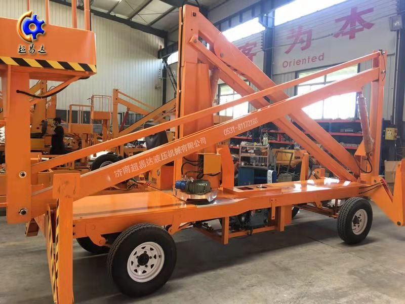 <b>14米曲臂式柴電兩用升降機發(fā)貨陜西</b>