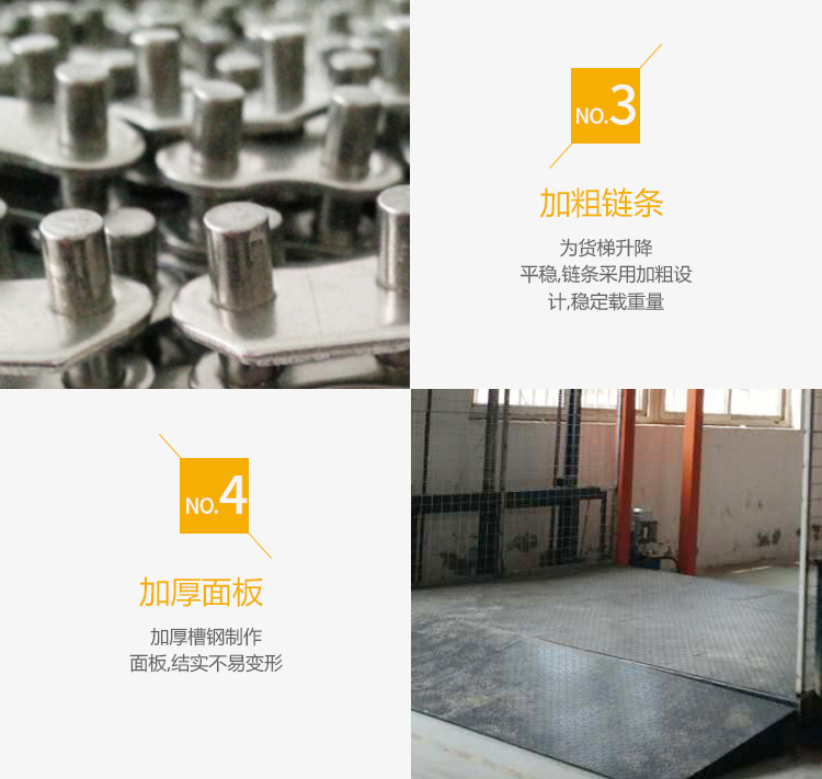 導(dǎo)軌鏈條式升降貨梯